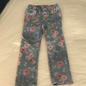 Girls size 5t denim jegging